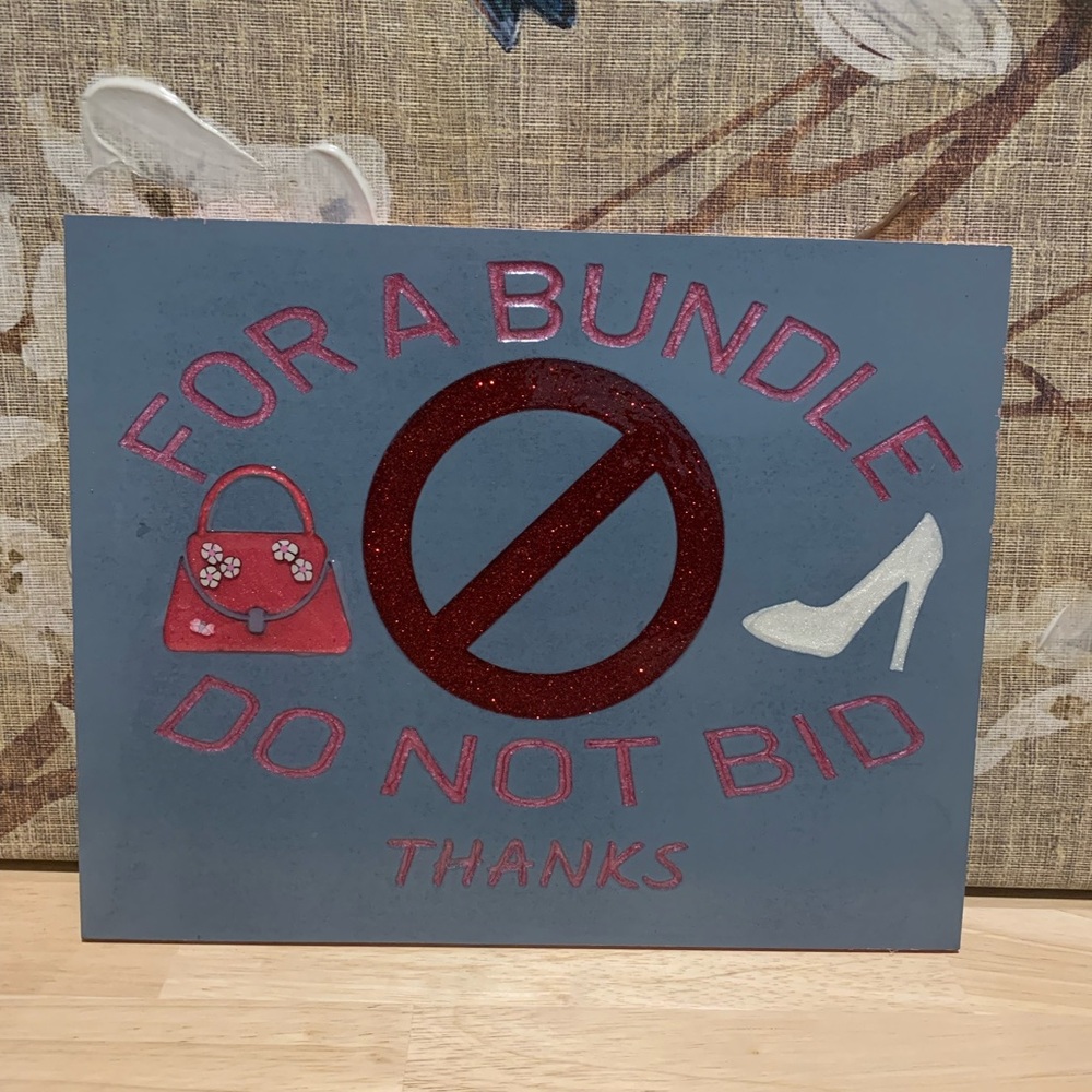 8”x10” Handmade wooden sign - Picture 5 of 5